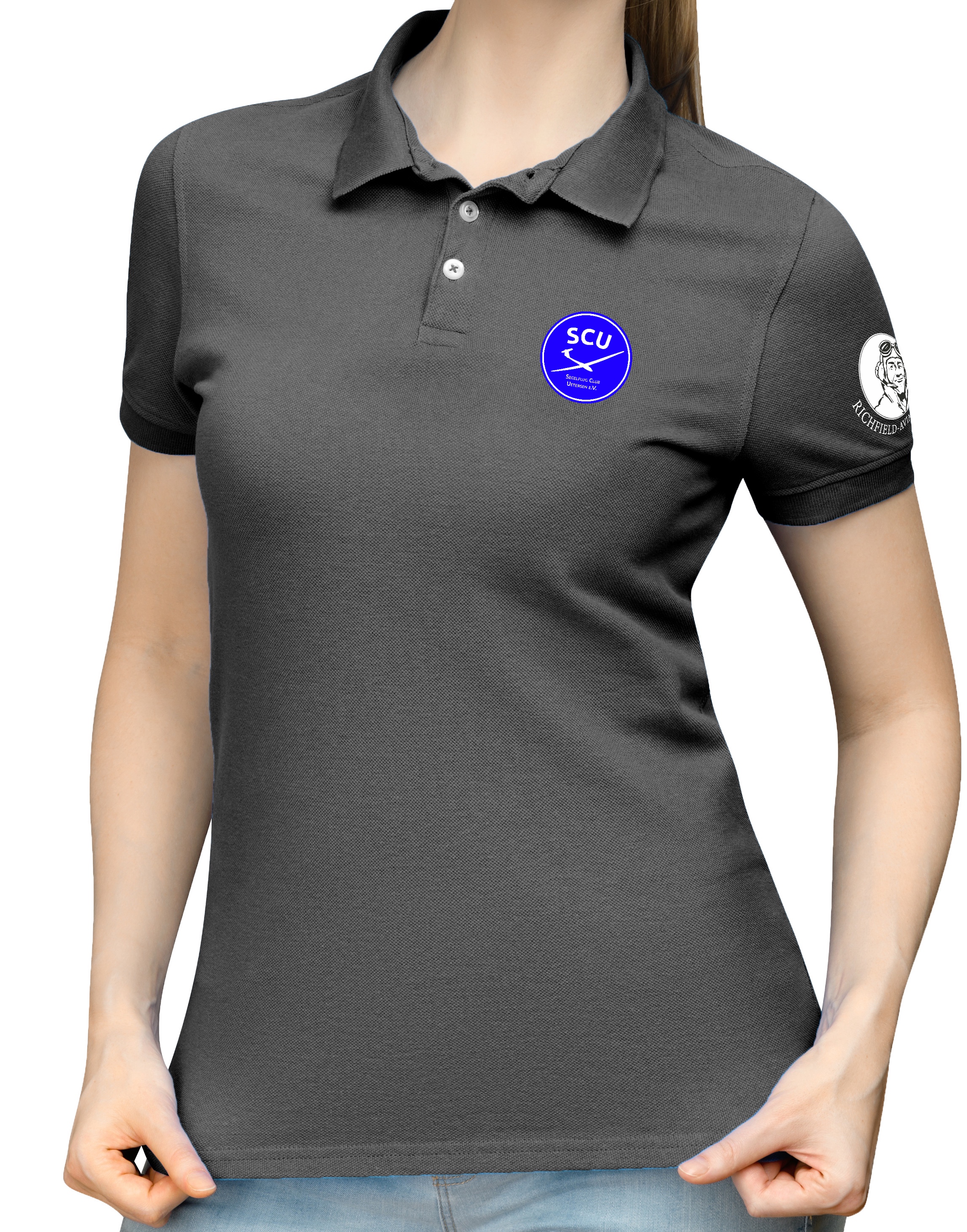 EDHE-SCU-lady-polo-grey-01 Damen Polo-Shirt SC Uetersen e.V.