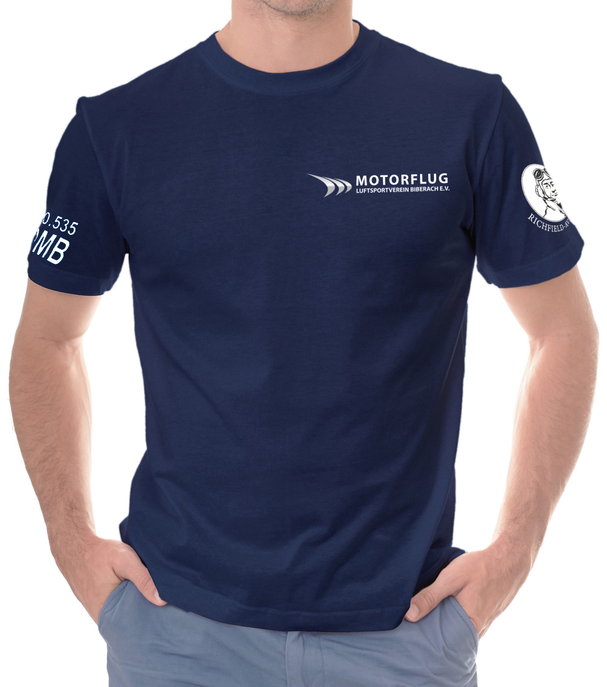 EDMB-man-t-shirt-navy-mit-01 Herren T-Shirt LSV Biberach e.V.