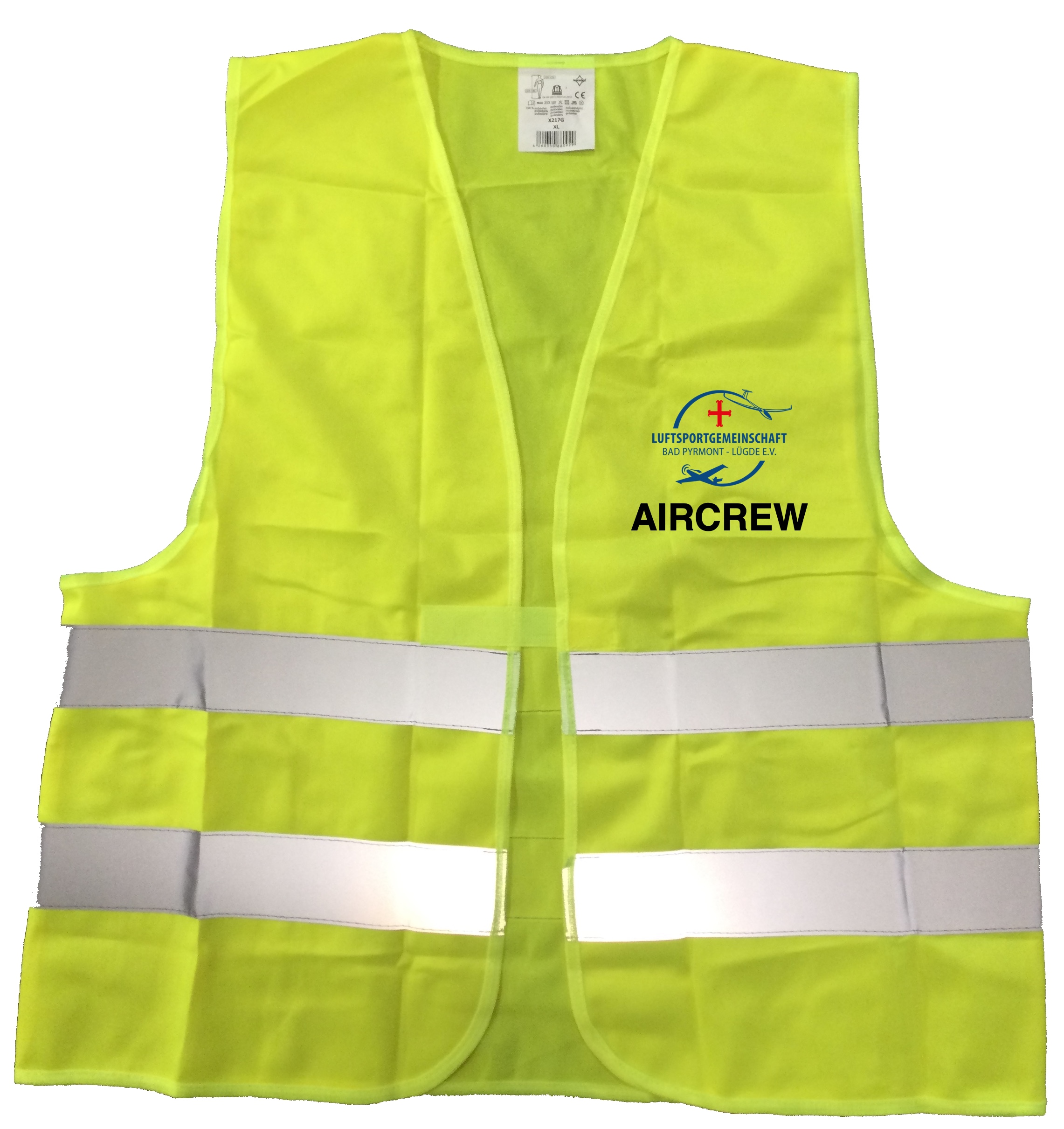 EDVW-apron-vest-front Apron Vest LSG Bad Pyrmont-Lügde e.V.