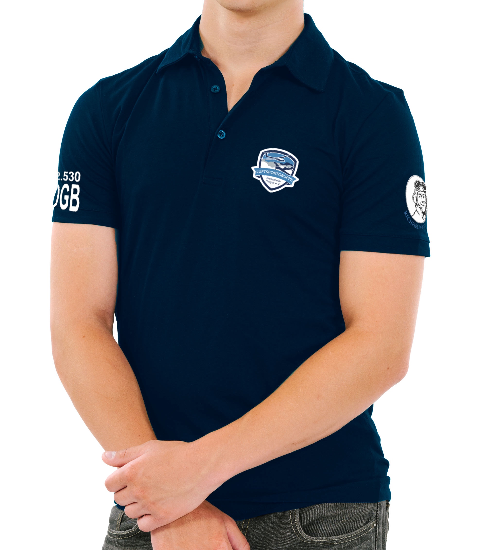 Herren Polo-Shirt LSG Breitscheid-Haiger e.V.