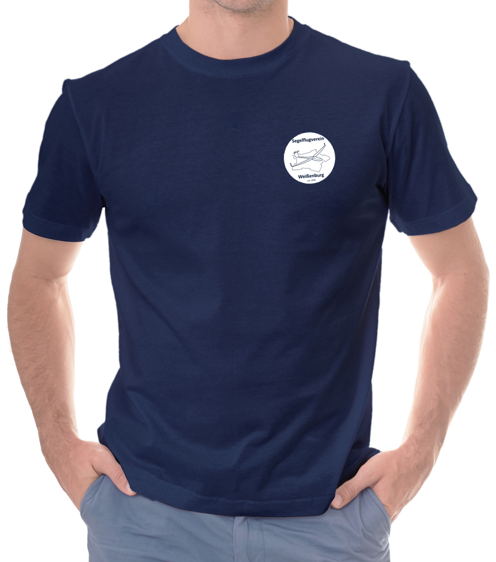 SV-Weissenburg-BASIC-man-t-shirt-navy-01 Herren BASIC-T-Shirt SV Weißenburg e.V.