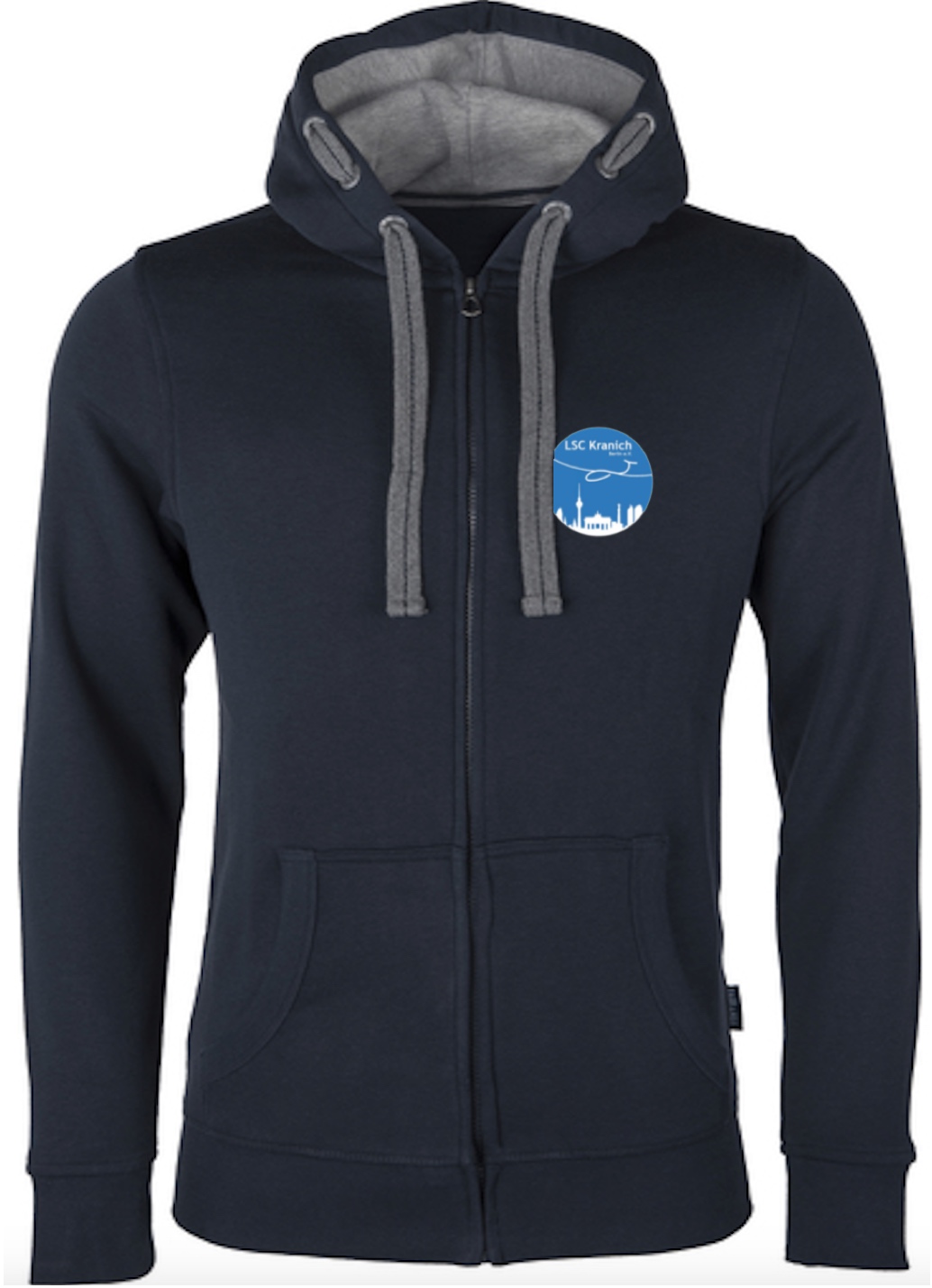 Zipper-Hoodie LSC Kranich Berlin e.V. Zipper-Hoodie LSC Kranich Berlin e.V.