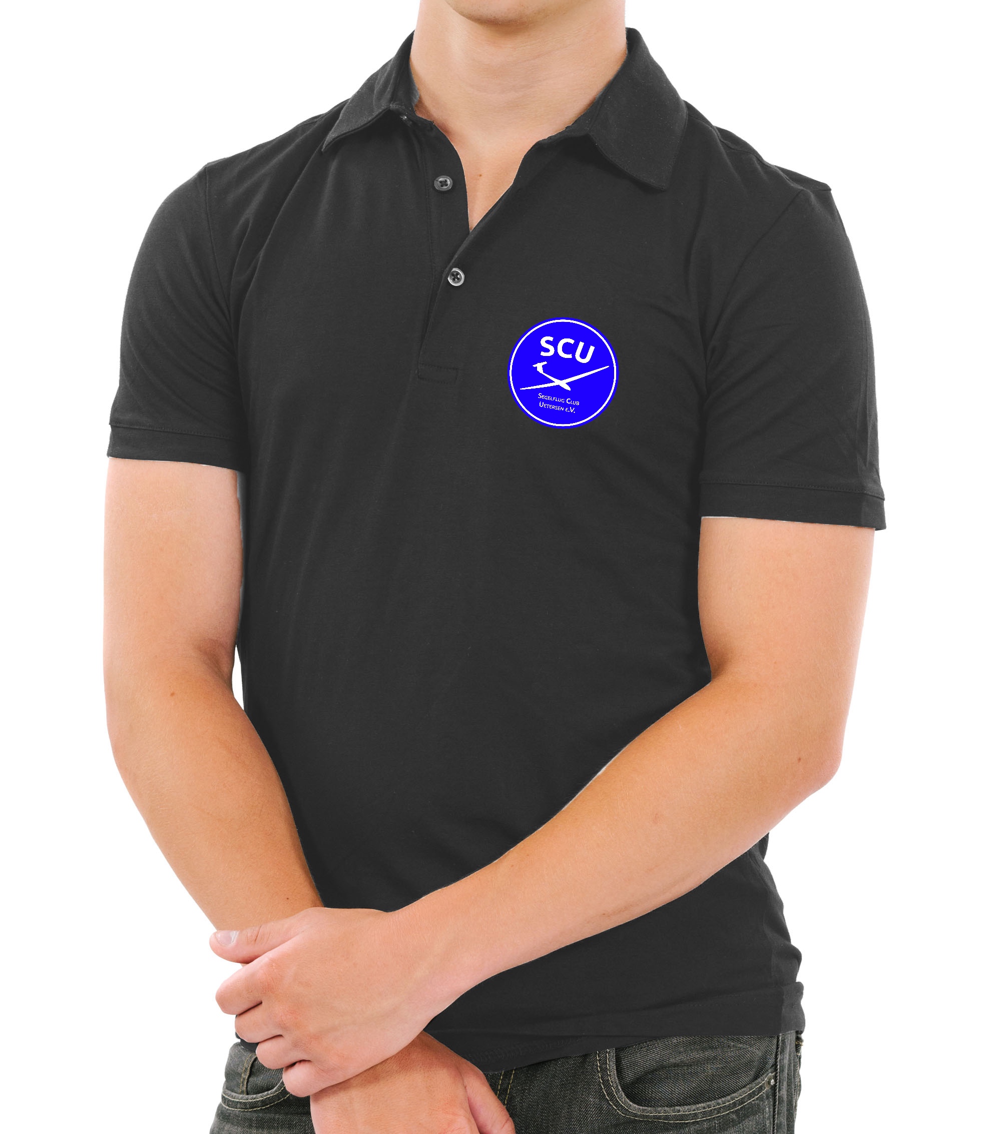 Herren BASIC-Polo-Shirt SC Uetersen e.V.