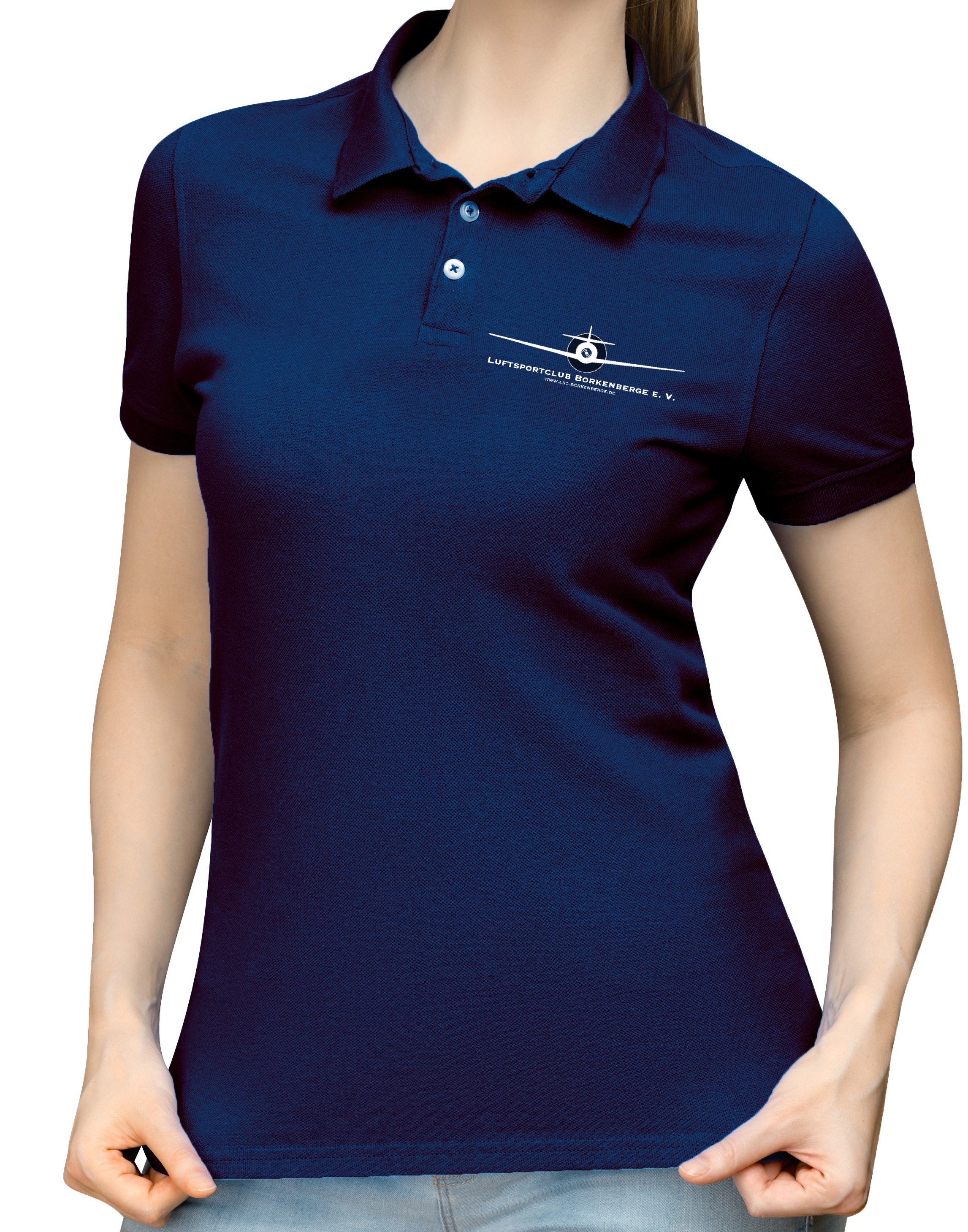 Damen BASIC-Polo-Shirt LSC Borkenberge e.V.