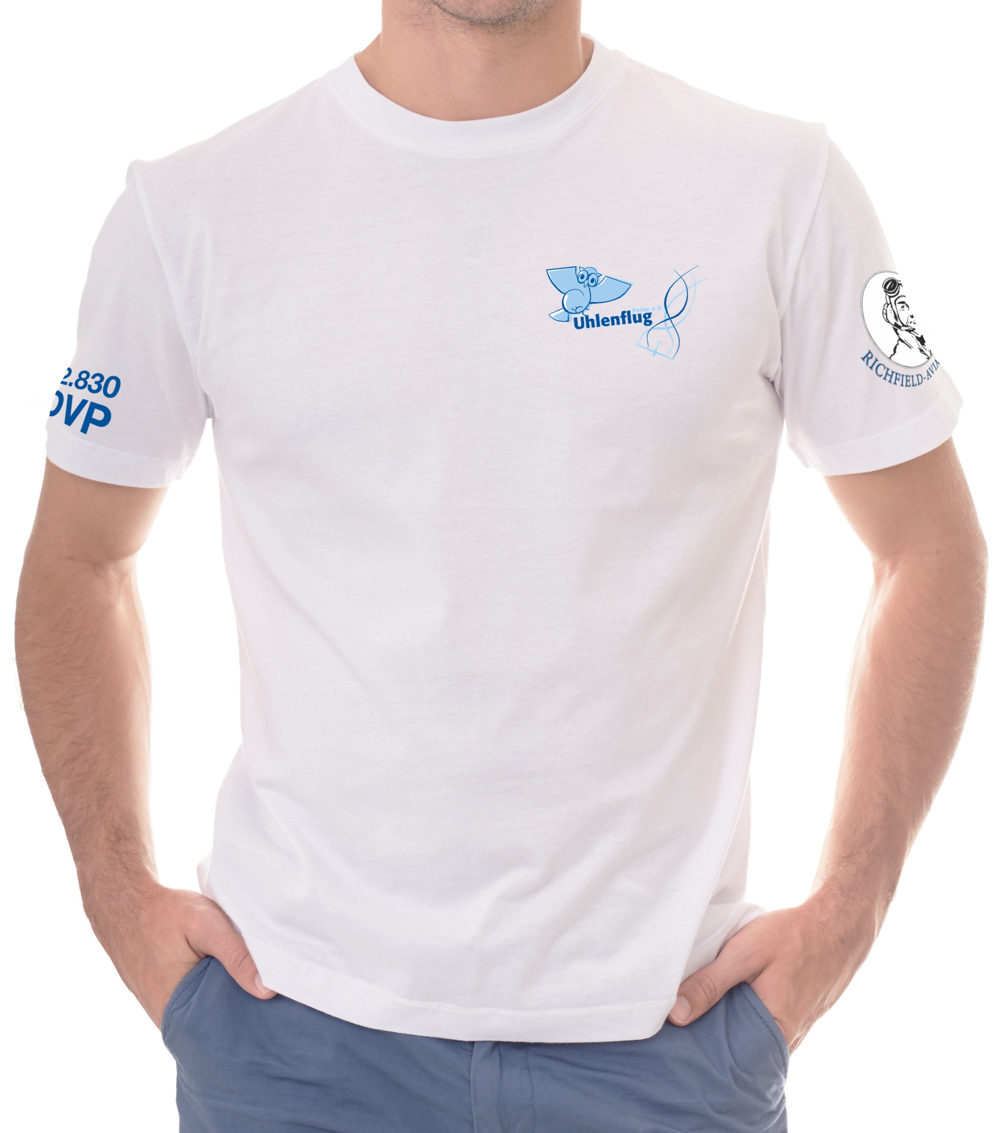 EDVP-man-t-shirt-white-01 Herren T-Shirt Uhlenflug Peine e.V.