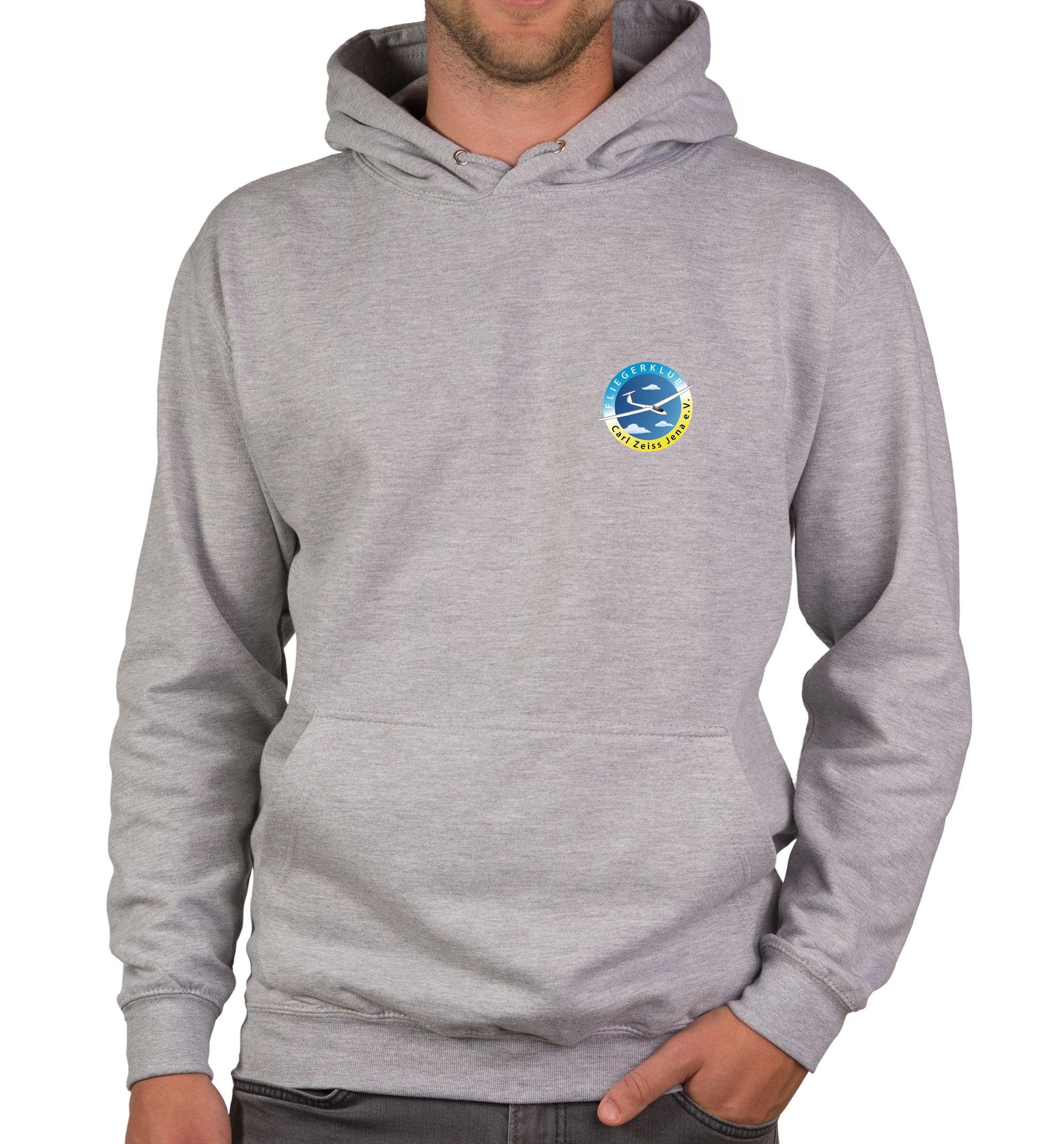 EDBJ-hoodie-grey-01 Hoodie Fliegerklub Carl Zeiss Jena e.V.