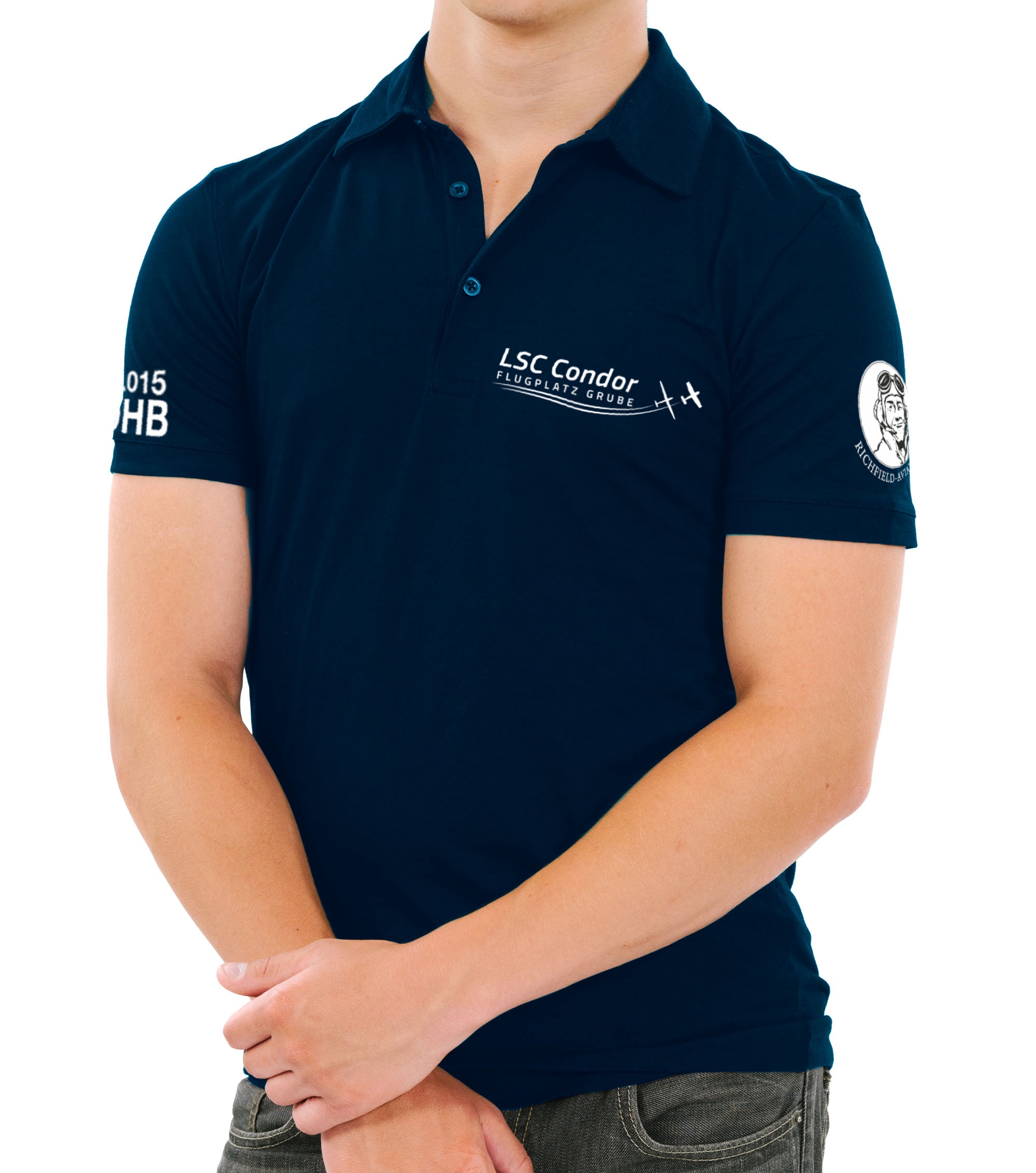 Herren Polo-Shirt LSC Condor e.V.