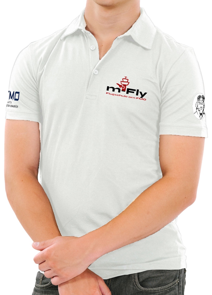 m-Fly-man-polo-white-01 Herren Polo-Shirt m-Fly