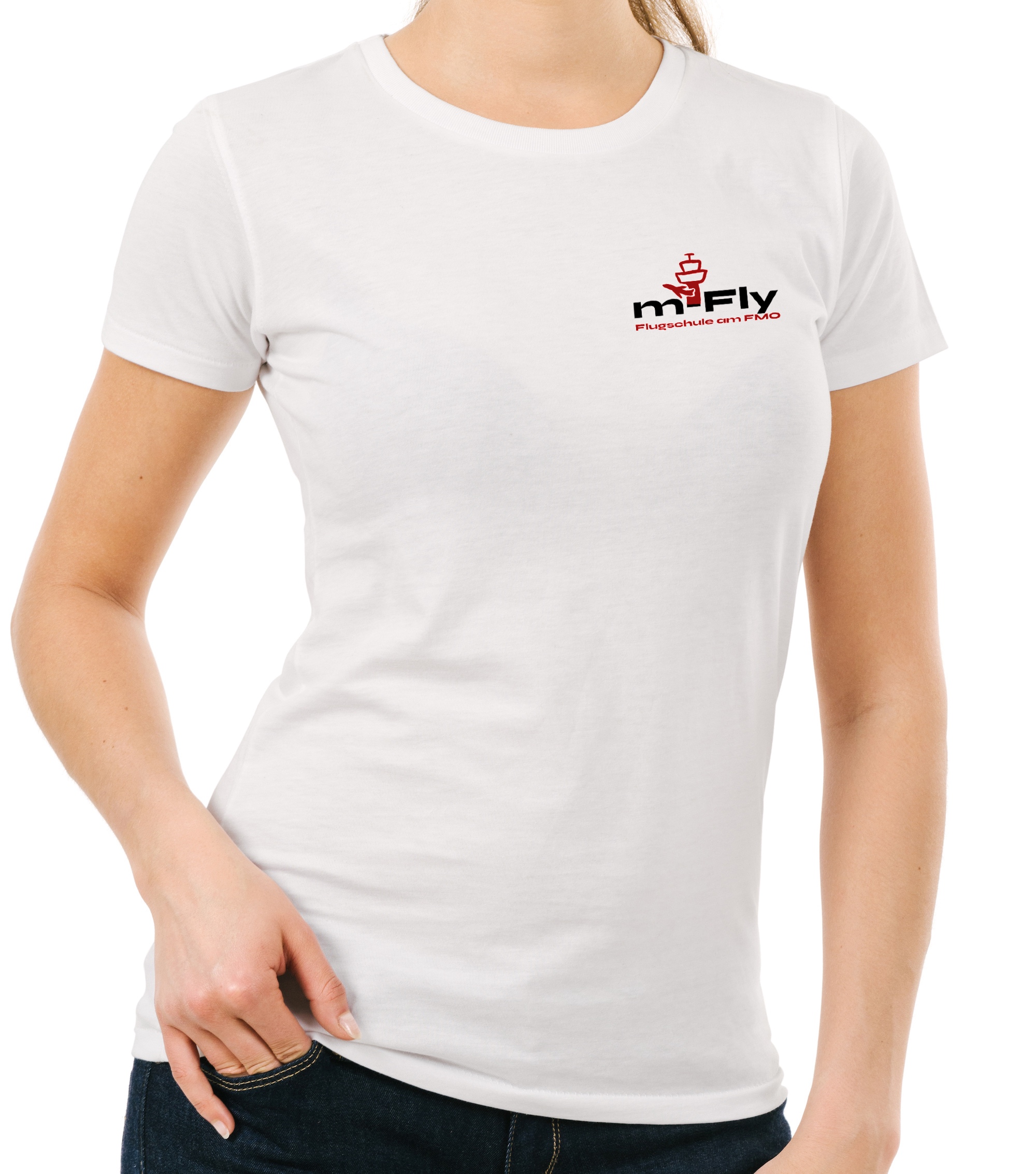 Damen BASIC-T-Shirt m-Fly