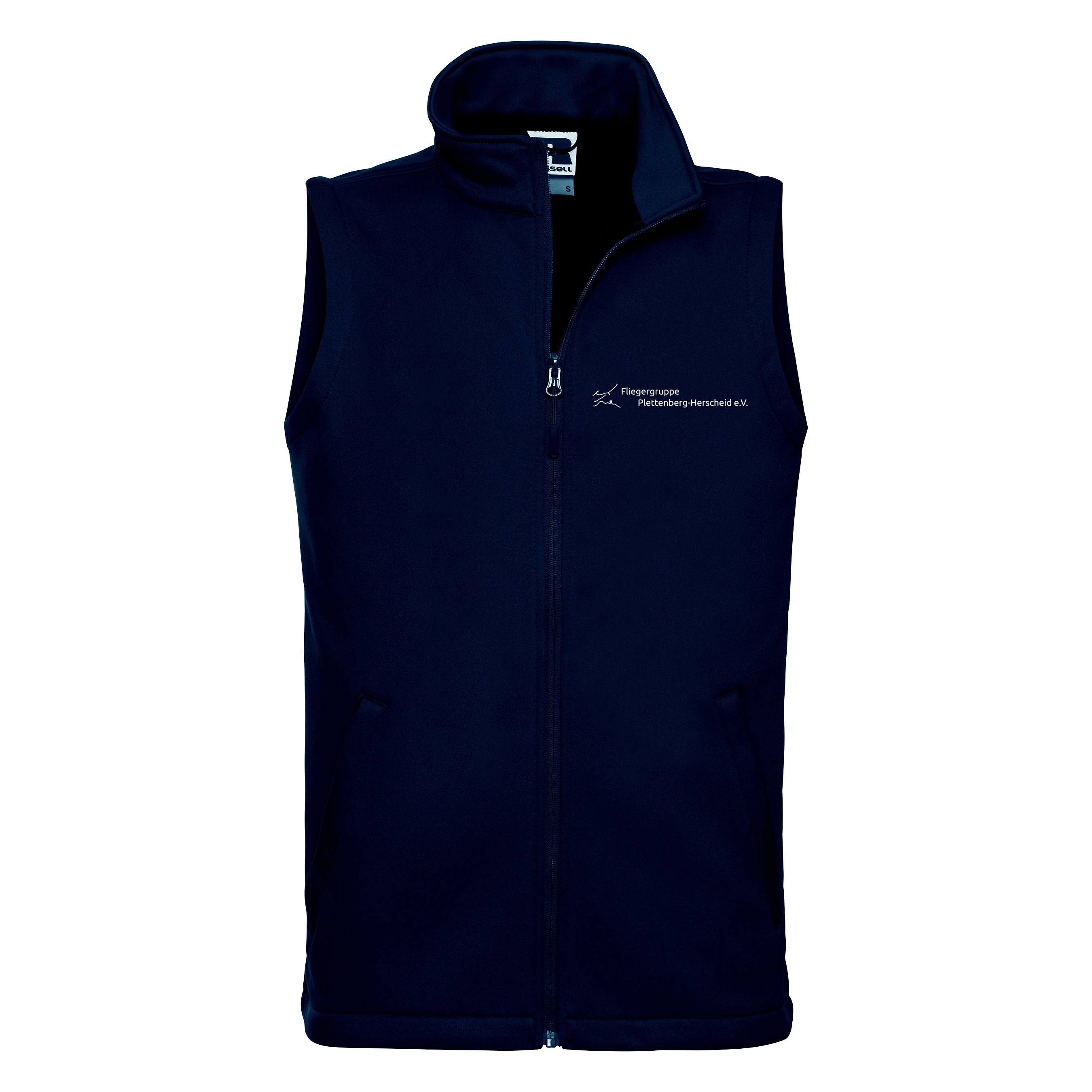 EDKP-softshell-weste-herren-navy-01 Softshell Weste Fliegergruppe Plettenberg-Herscheid e.V.