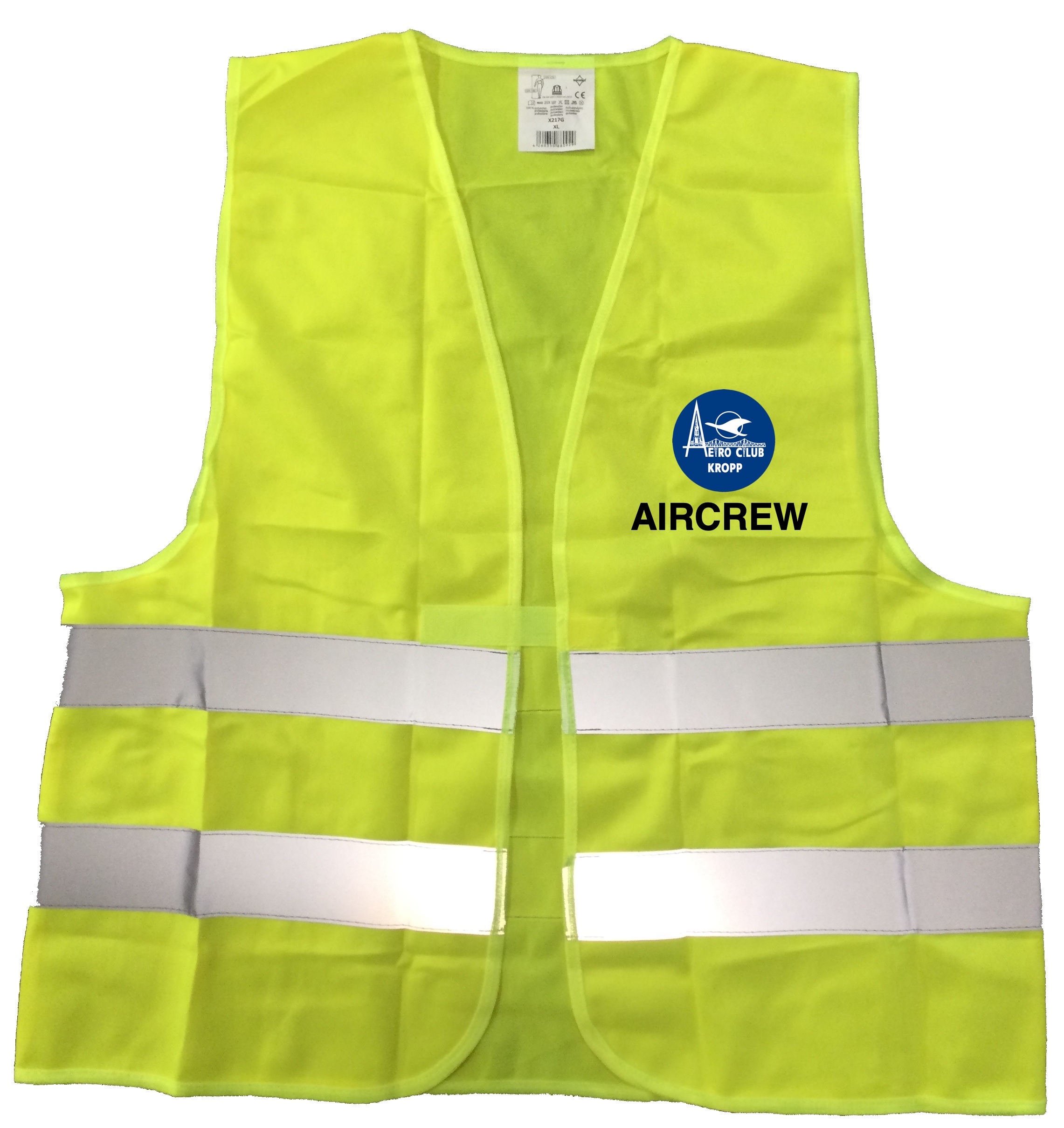 EDXC-apron-vest-front Apron Vest Aero Club Kropp e.V.
