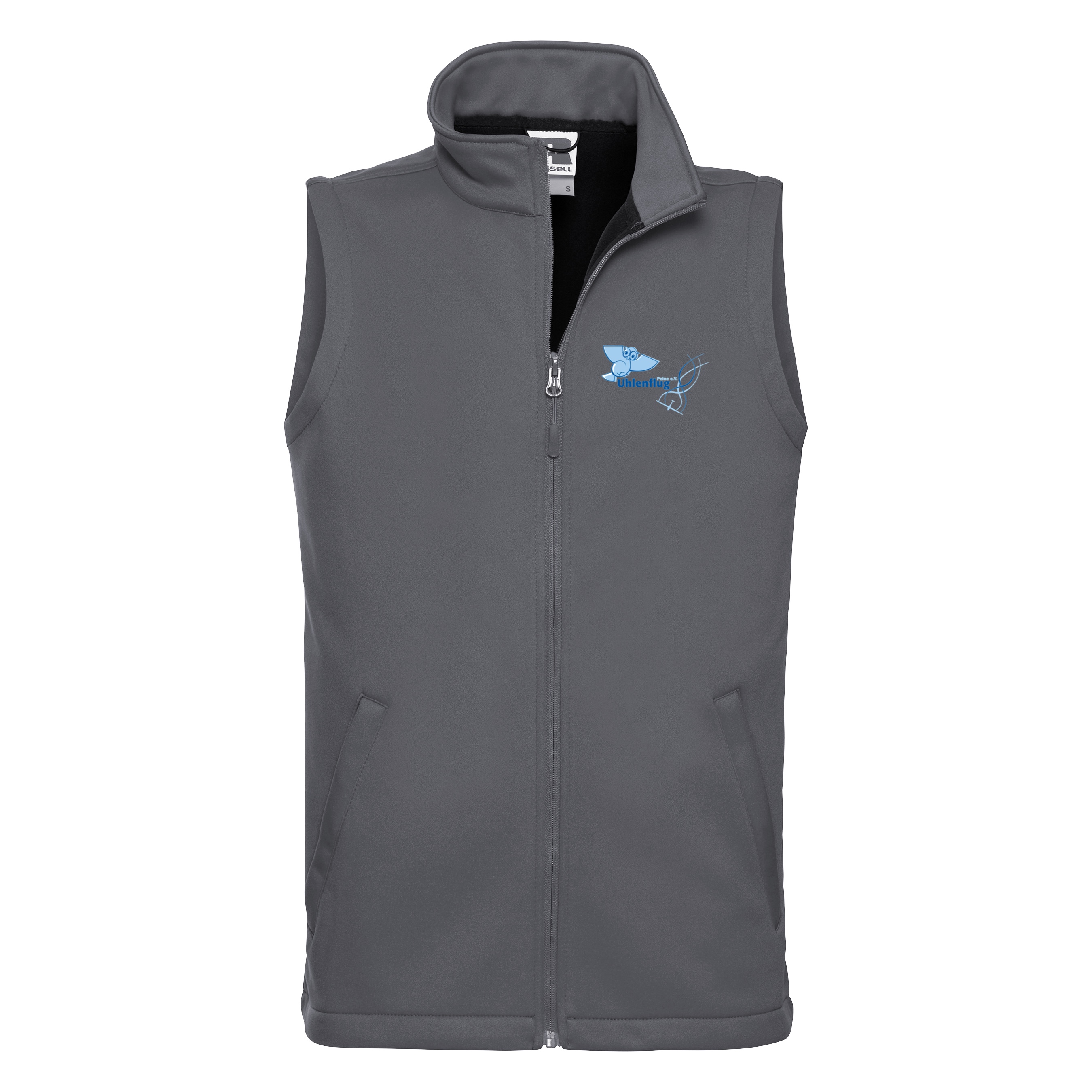 EDVP-softshell-weste-grey-01 Softshell Weste Uhlenflug Peine e.V.