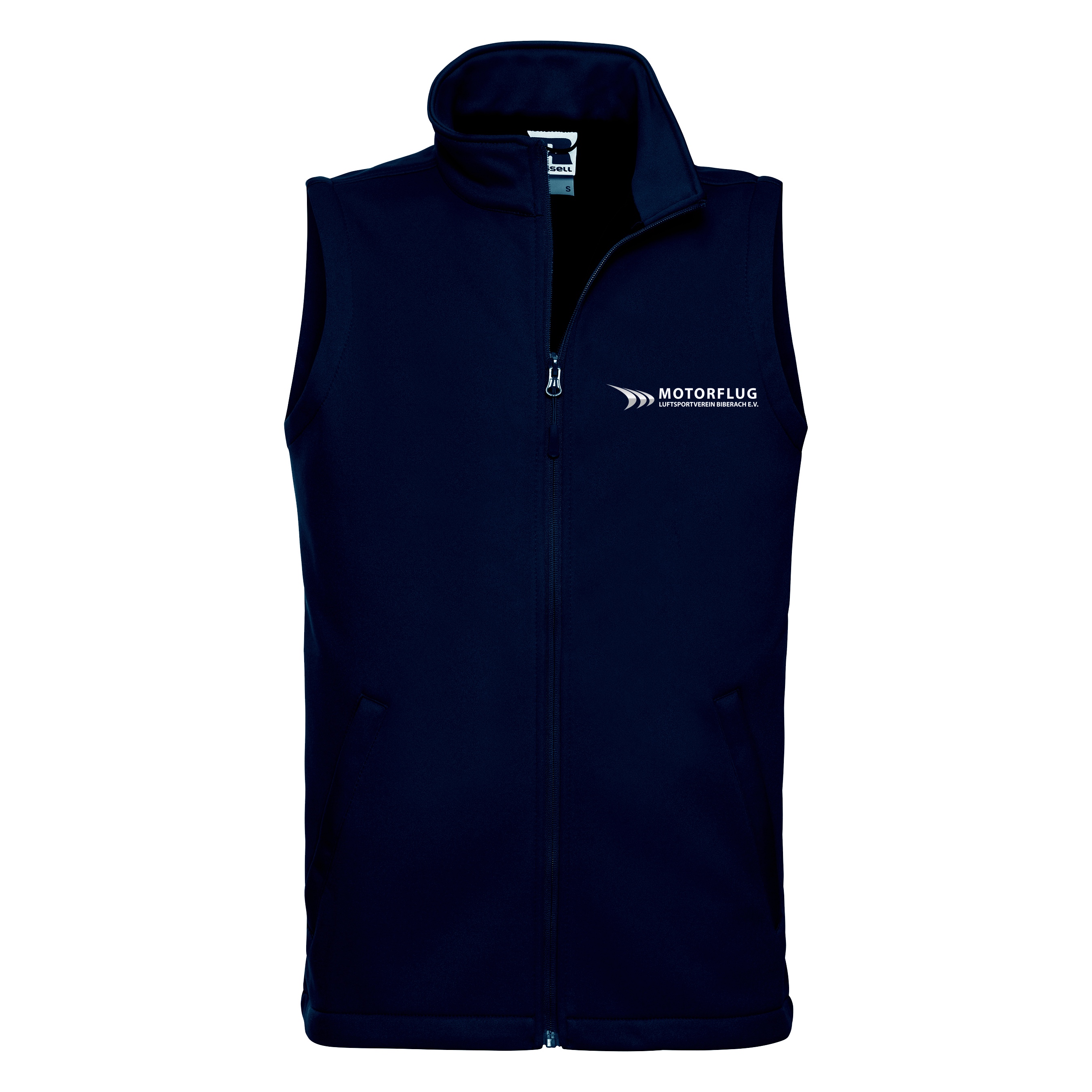 softshell-weste-herren-vorne-navy Softshell Weste LSV Biberach e.V.