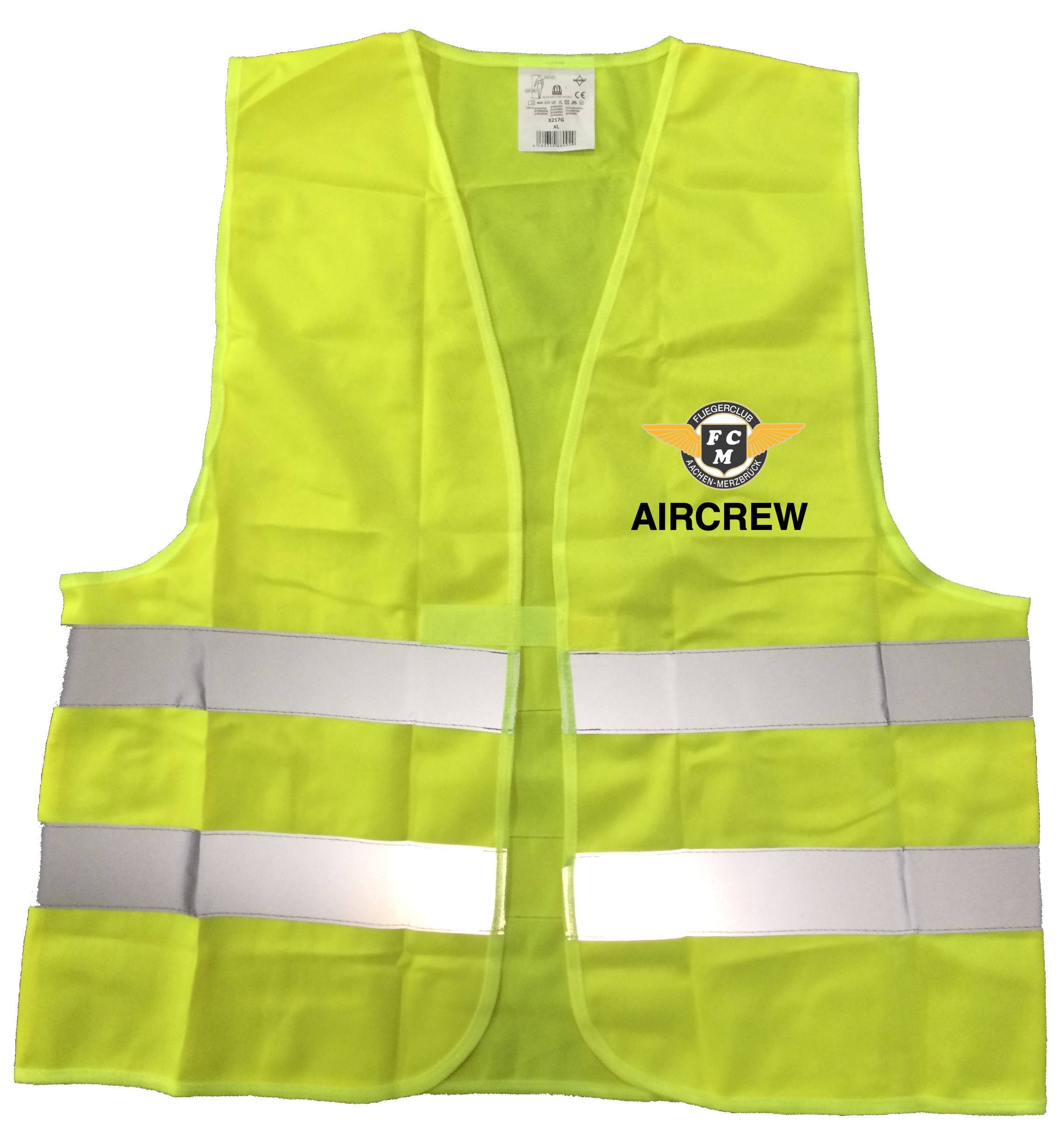 EDKA-apron-vest-front Apron Vest Fliegerclub Merzbrück e.V.