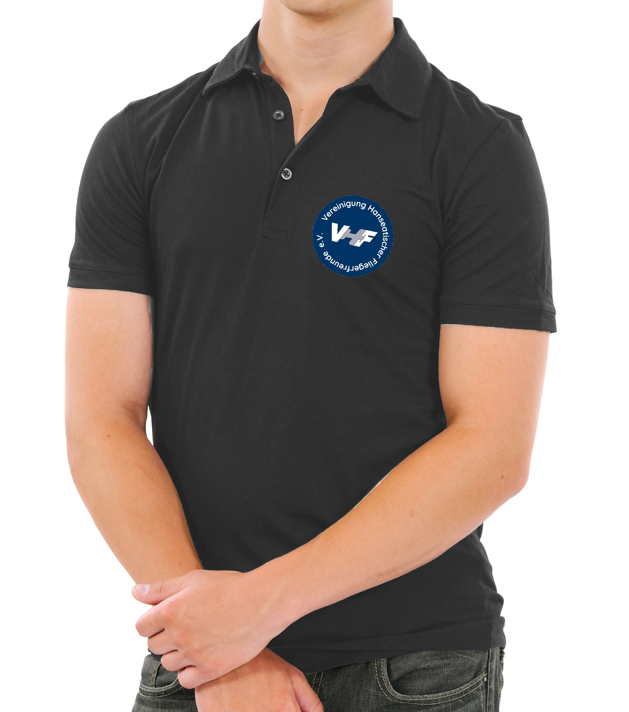 EDHE-NEW-BASIC-man-polo-grey-01 Herren BASIC-Polo-Shirt VHF e.V.